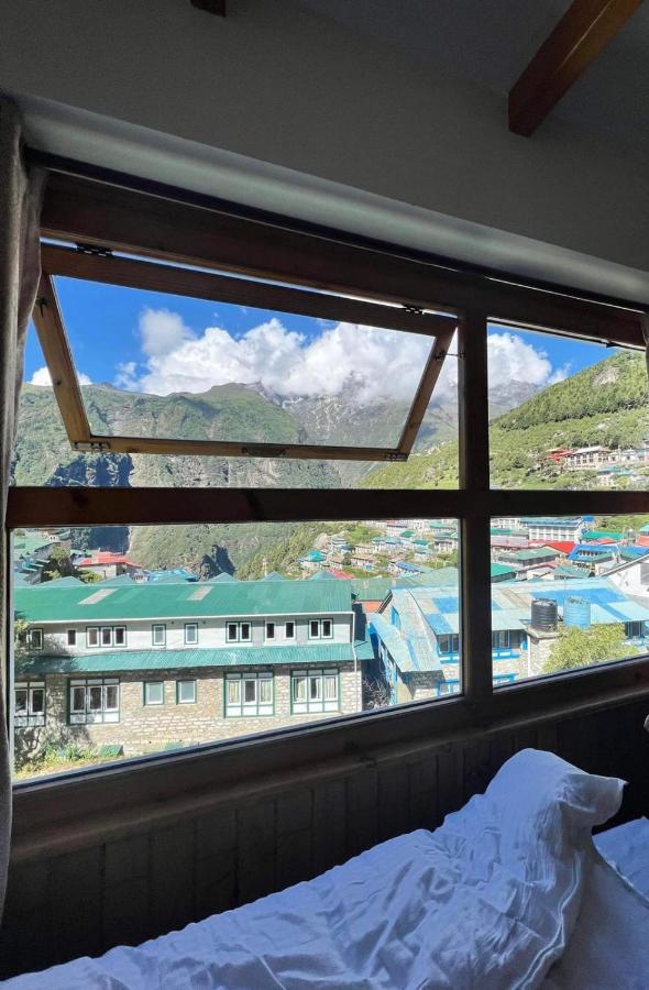 Hotel Camp De Base Namche Bagian luar foto